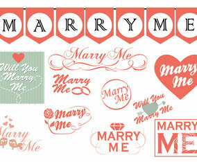 Marry Me Signs Collection