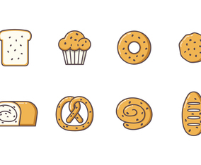 Free Raisins Bread Vector