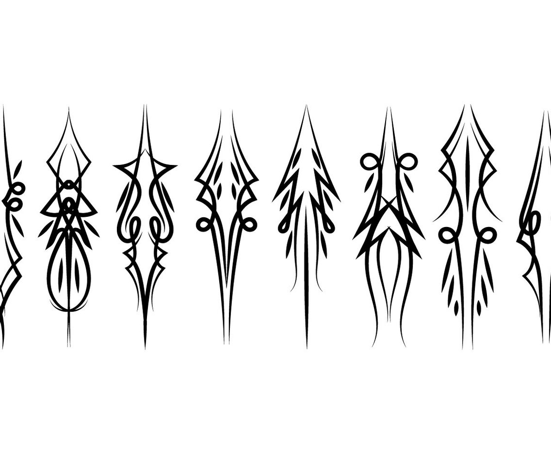 Vertical Pinstripes Vectors