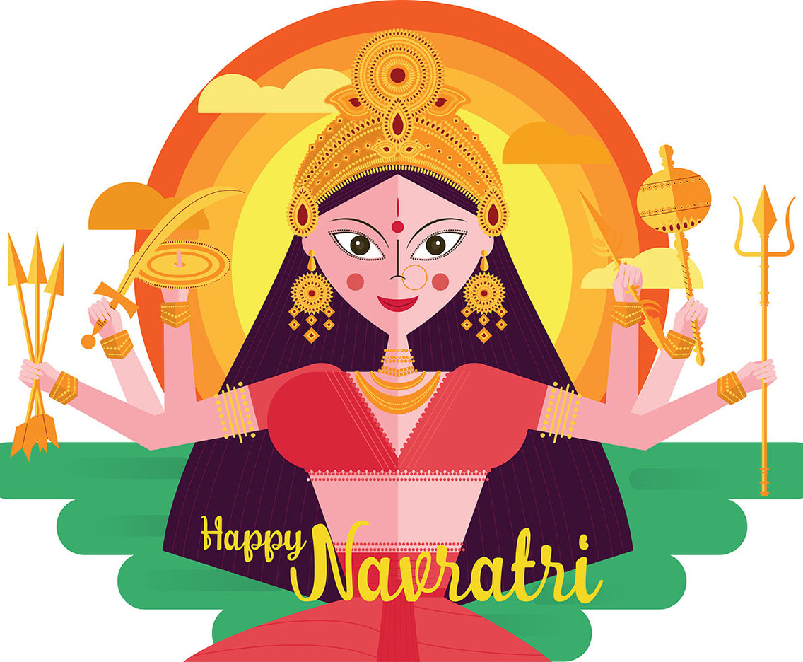 Navratri Vector