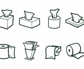 Free Tissue Paper Vectors