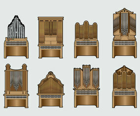 Free Pipe Organ Vector