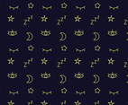 Free Sleep Pattern Vector