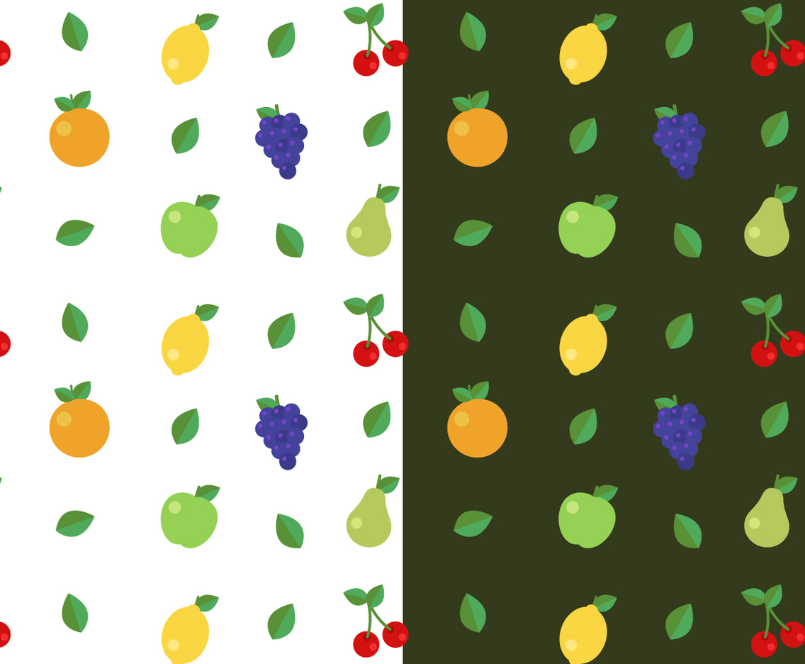 Free Fruit Pattern Vector