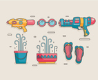 Songkran Vector
