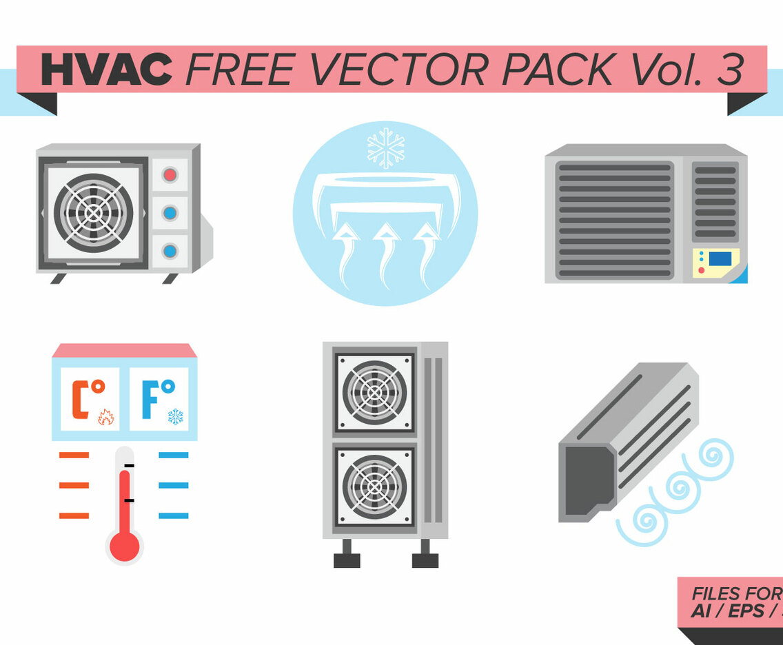 Hvac Free Vector Pack Vol. 3