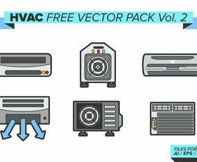 Hvac Free Vector Pack Vol. 2