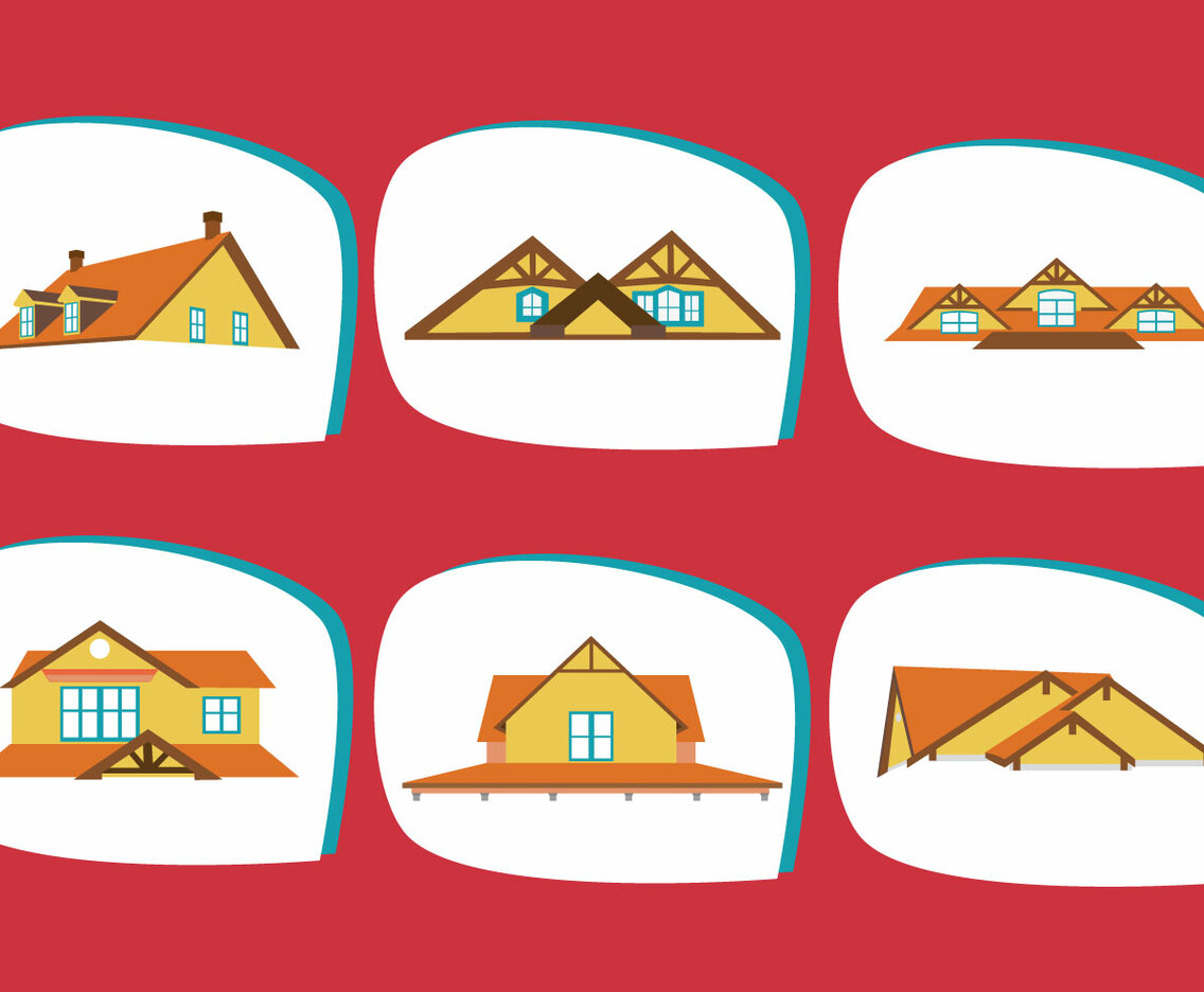 Classic Rooftops Vector
