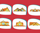Classic Rooftops Vector