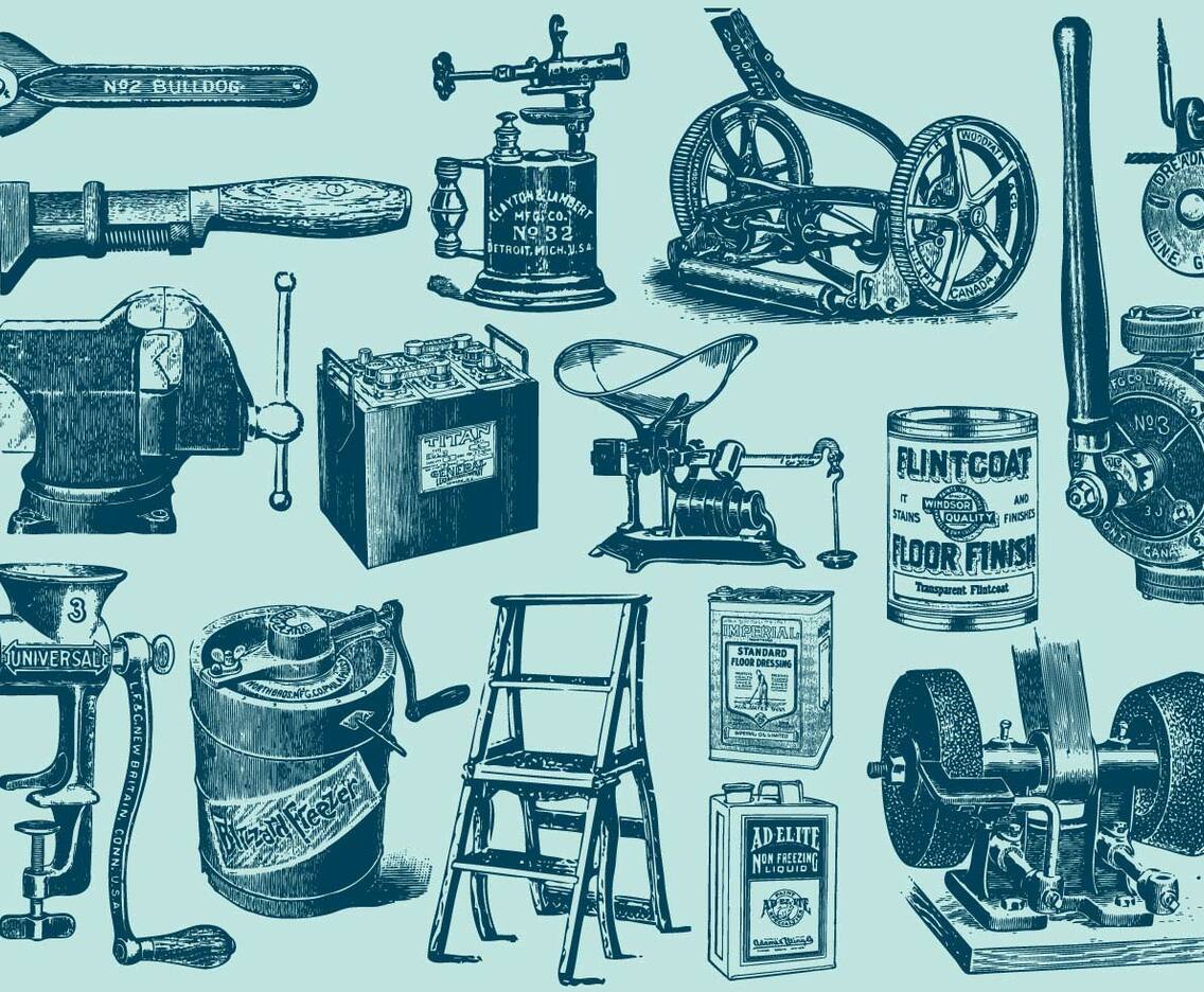 Vintage Big Tools