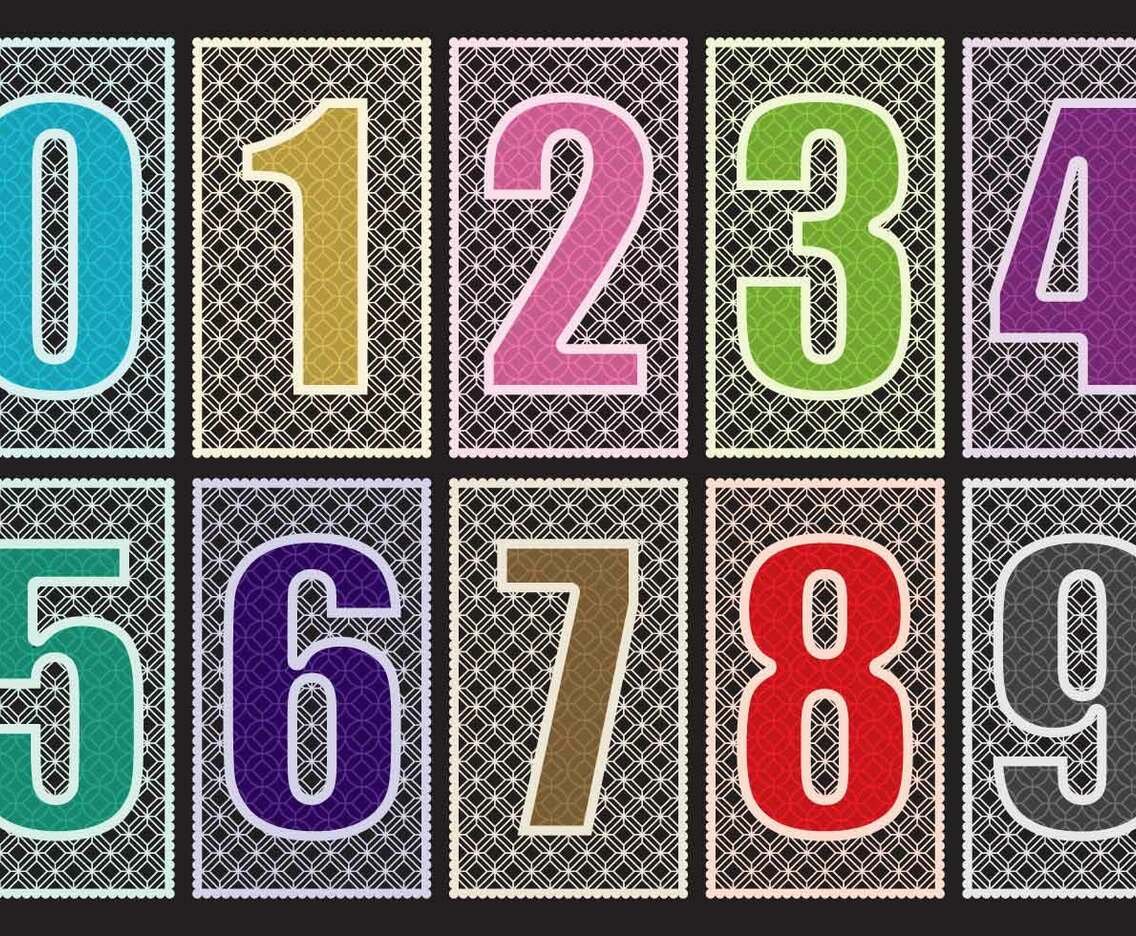 Laser Cut Numbers