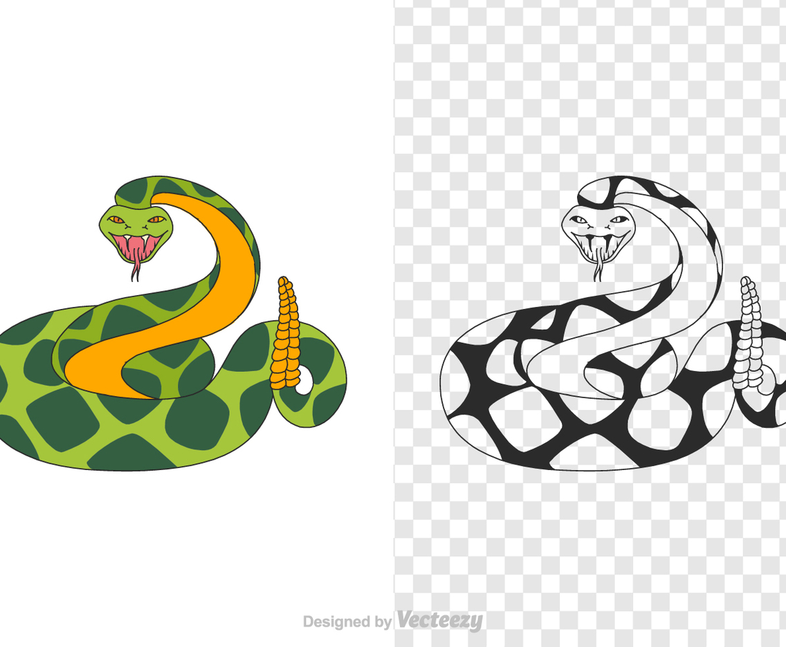 Free Rattlesnake Vector Illustration