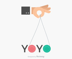 Free Vector Yoyo Hand Design