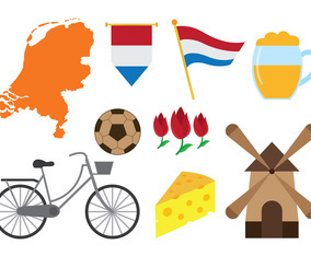 Netherlands Icons Vector