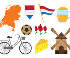 Netherlands Icons Vector