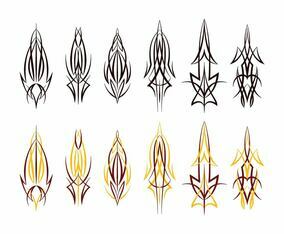 Pinstripes Vinyl Design