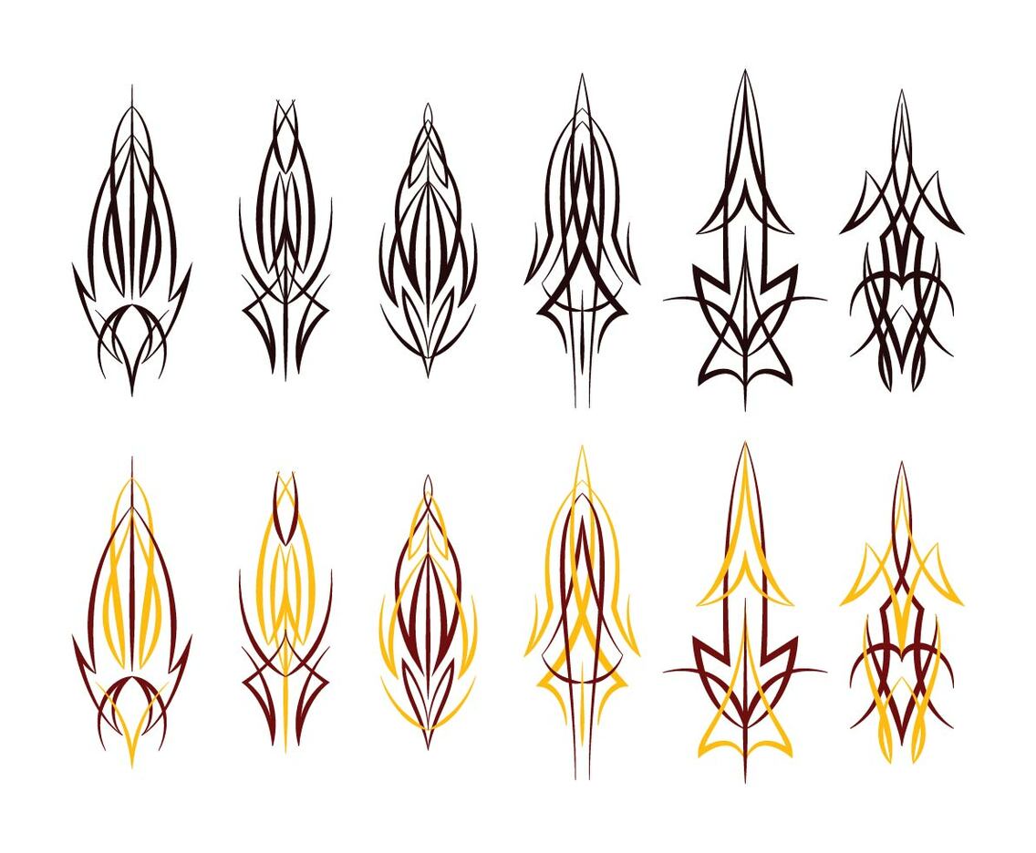 Pinstripes Vinyl Design