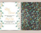 Boho Wedding Vector Wedding Invitation