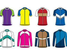 Raglan Sport Jersey Vector