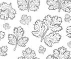 Cilantro - Seamless Pattern
