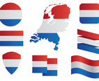 Free Netherlands Map Icons Vector