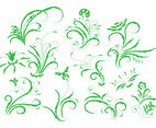 Free Vintage Floral Ornament Vector