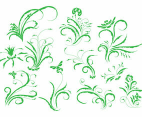 Free Vintage Floral Ornament Vector