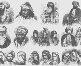 Middle East Turbans