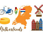 Netherlands Map Set