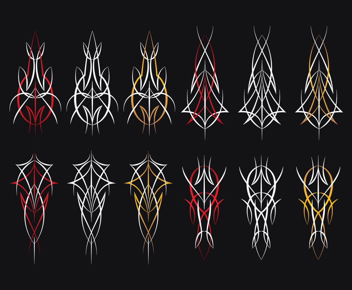 Pinstripe Graphics Corner