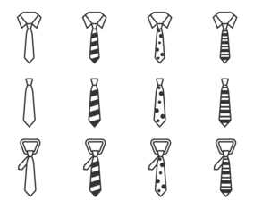 Free Set of Tie Icons