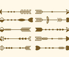 Free Set of Arrow Clip Art Vector Illustration