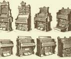 Antique Pipe Organs