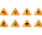 Free Caution Sign Icon Vector