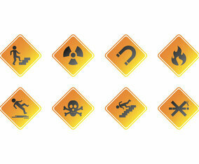 Free Warning Sign Icon Vector