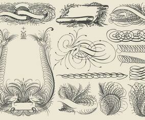 Pinstripe Ornamental Drawings