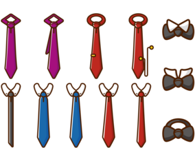 Cravat Vector icons