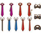 Cravat Vector icons