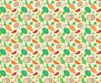 Vegetables Pattern Vector