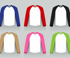 Raglan Shirt - Flat Design