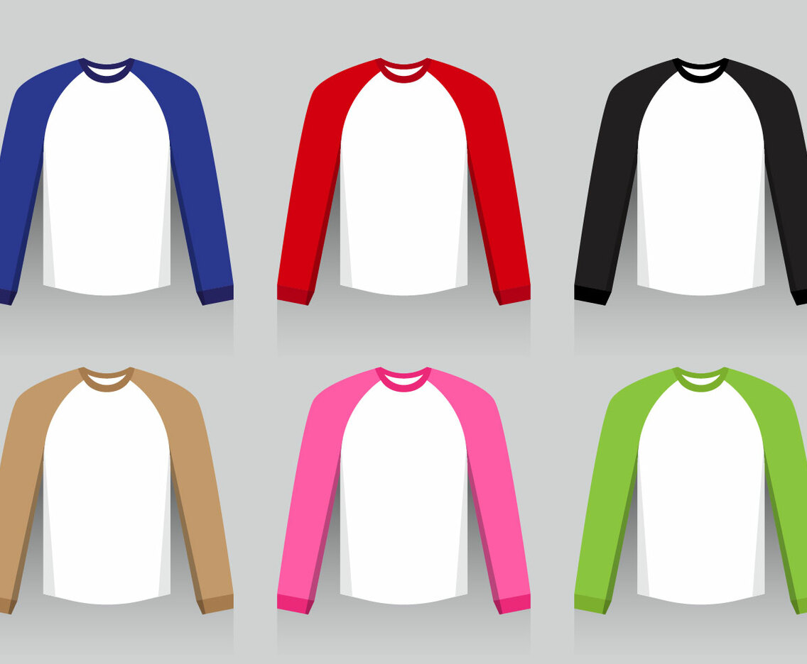 Raglan Shirt - Flat Design