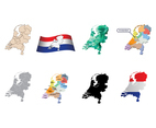 Free Netherlands Map Vector
