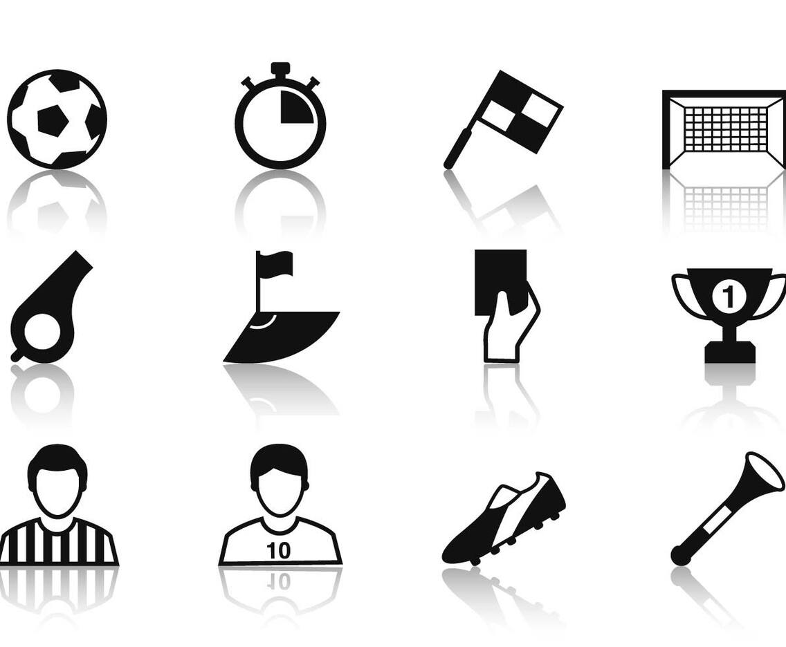 Free Soccer Icons Vector
