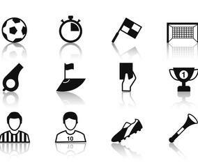 Free Soccer Icons Vector