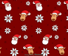 Christmas Seamless Background