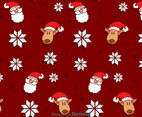 Christmas Seamless Background