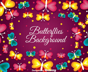 Butterflies Background