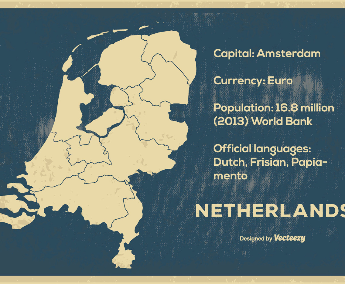 Vintage Netherland Maps