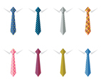 Male business silk neck ties