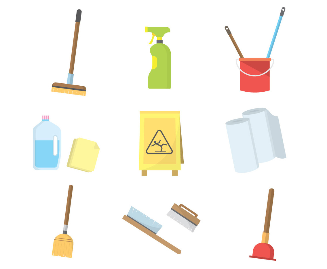 Free Cleaning Icons Vector